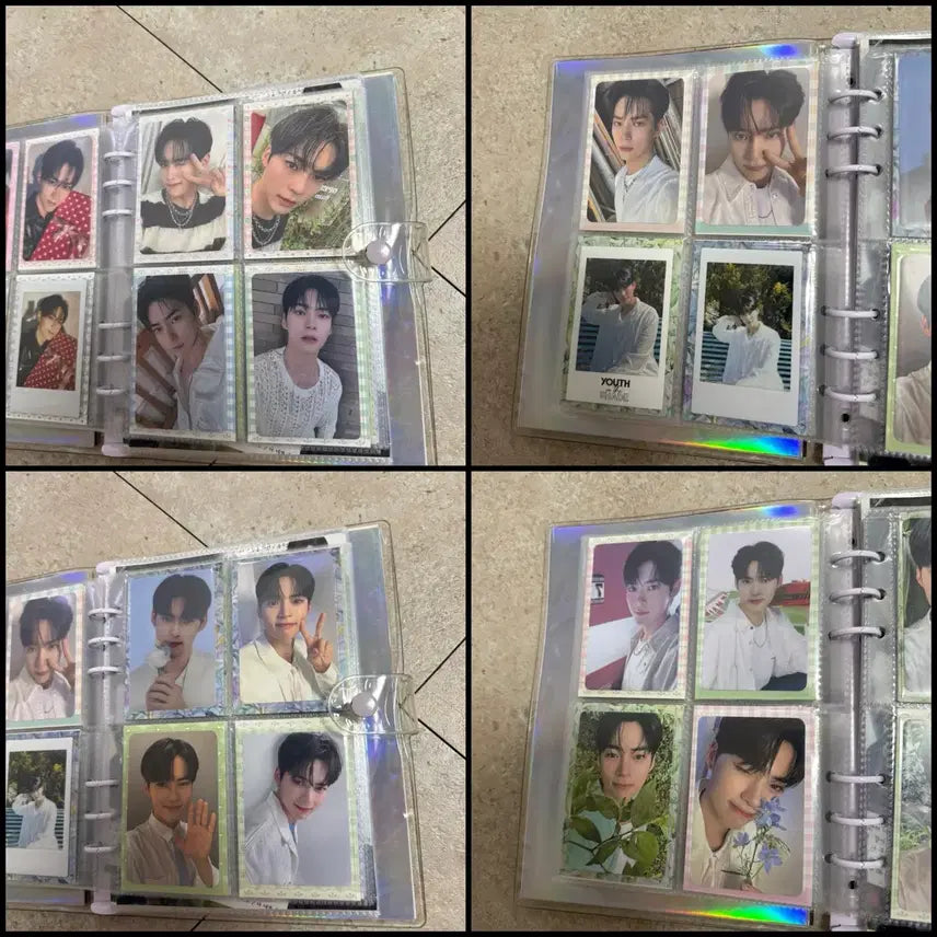 제로베이스원 데뷔앨범 성한빈 포토카드 스크랩북