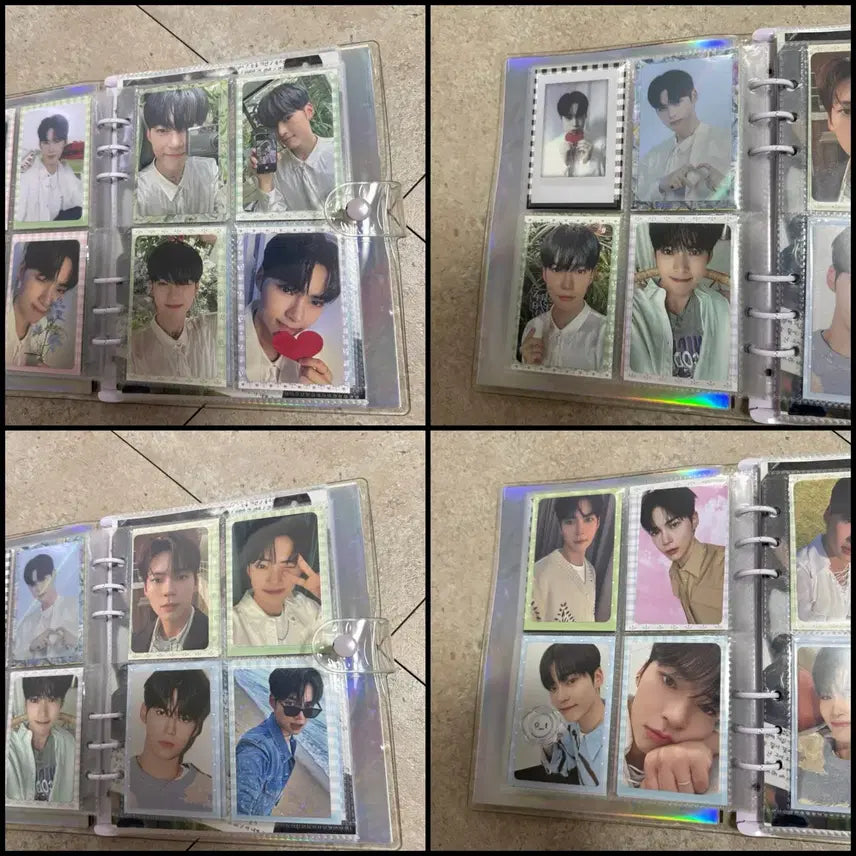 제로베이스원 데뷔앨범 성한빈 포토카드 스크랩북