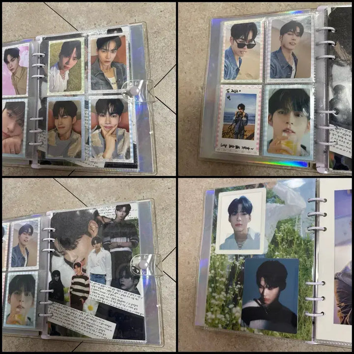 제로베이스원 데뷔앨범 성한빈 포토카드 스크랩북