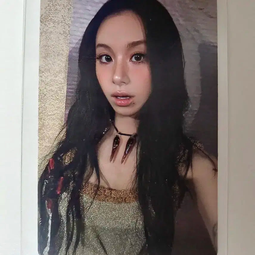 트와이스 채영 음중 공방 포카