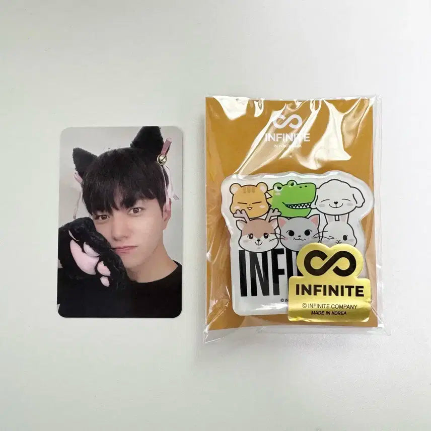 인피니트 엘 김명수 포카 양도 일본 요코하마 그립톡 엠디 미공포