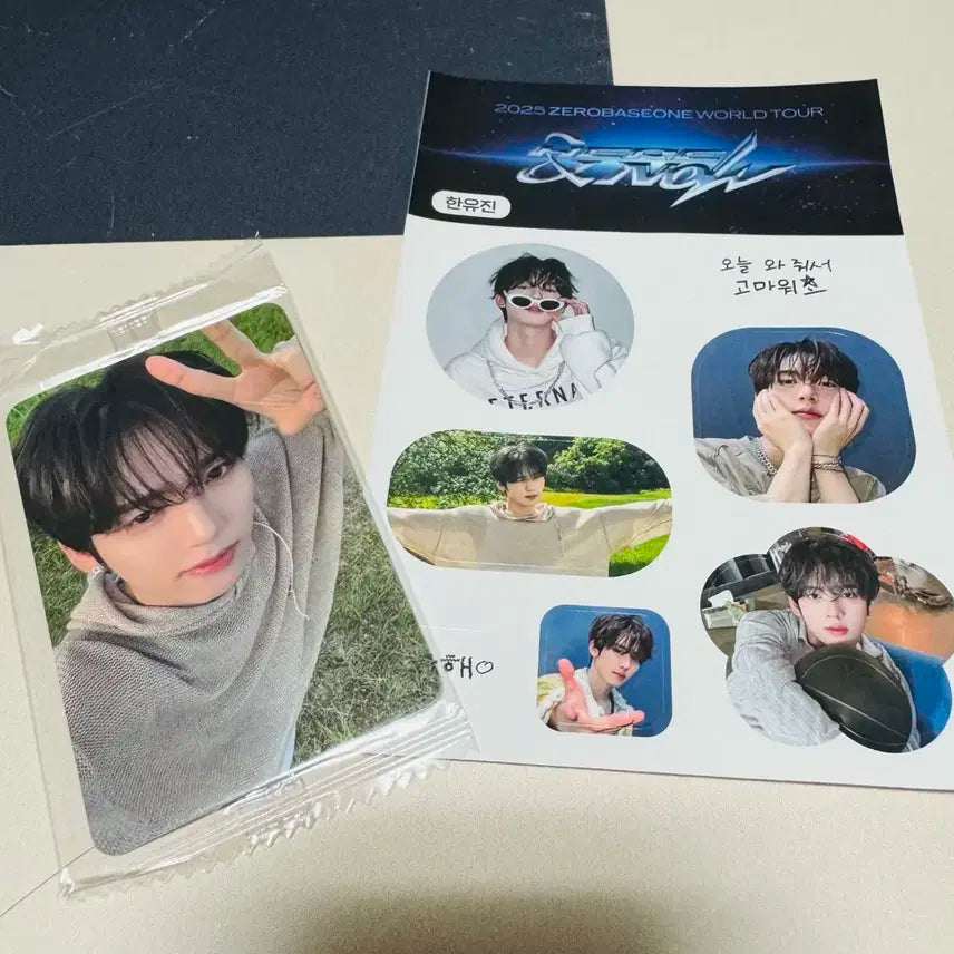 유진이 제로즈존 스티커 케타포 브이