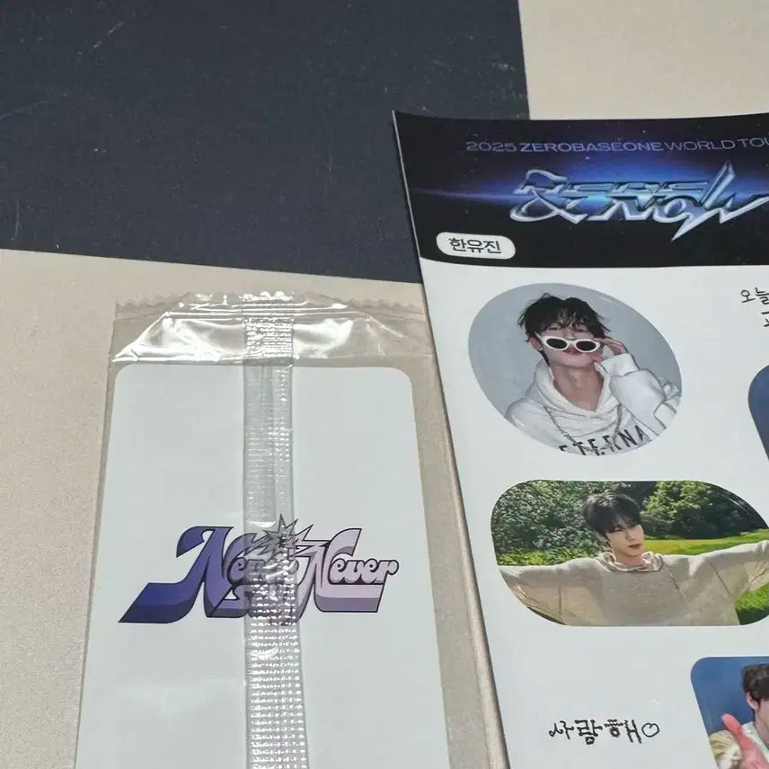 유진이 제로즈존 스티커 케타포 브이