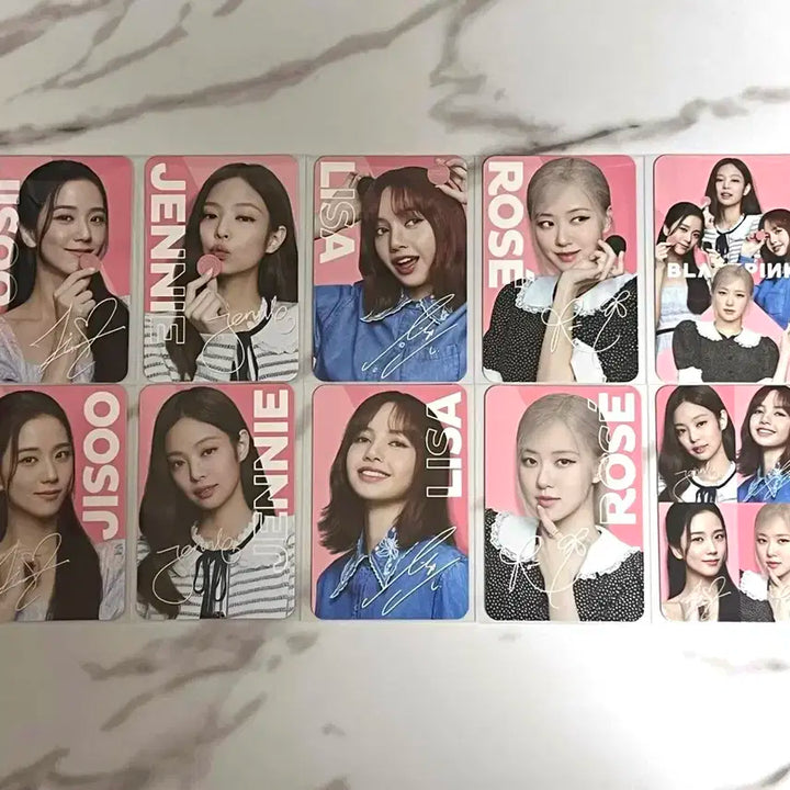 블랙핑크 포토카드 일괄