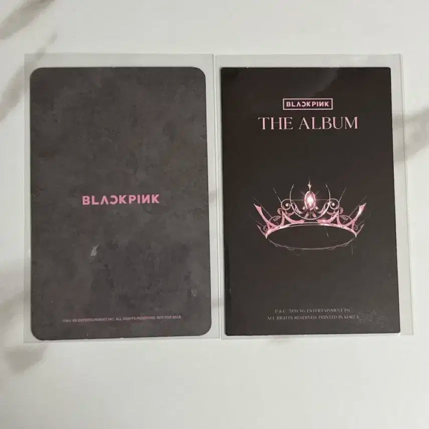 블랙핑크 포토카드 일괄