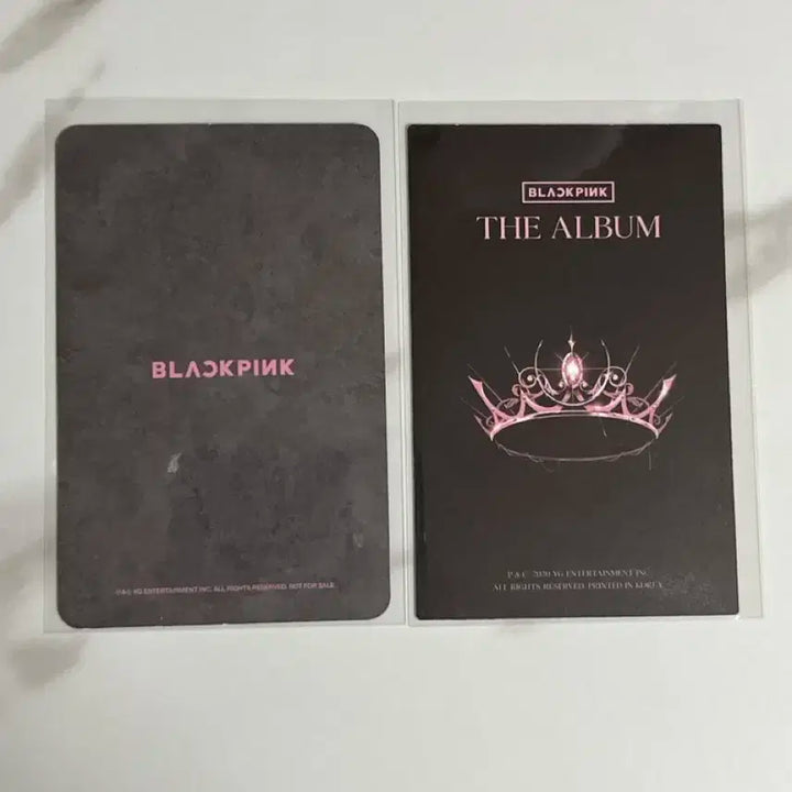 블랙핑크 포토카드 일괄