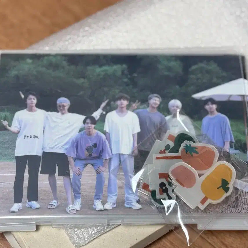 방탄소년간 인더숲 팝업 아크릴 프레임(단순개봉 미사용)