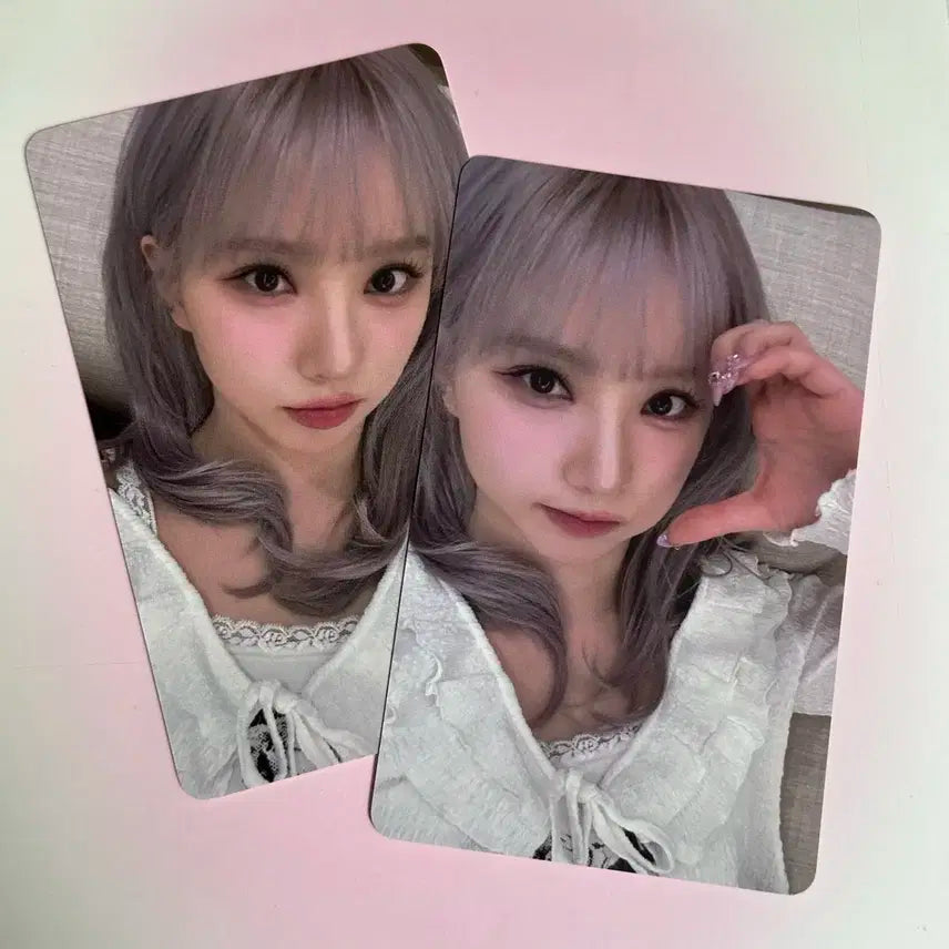 여자친구 위버스 럭드 럭키드로우 은하 미공포 포토카드 포카