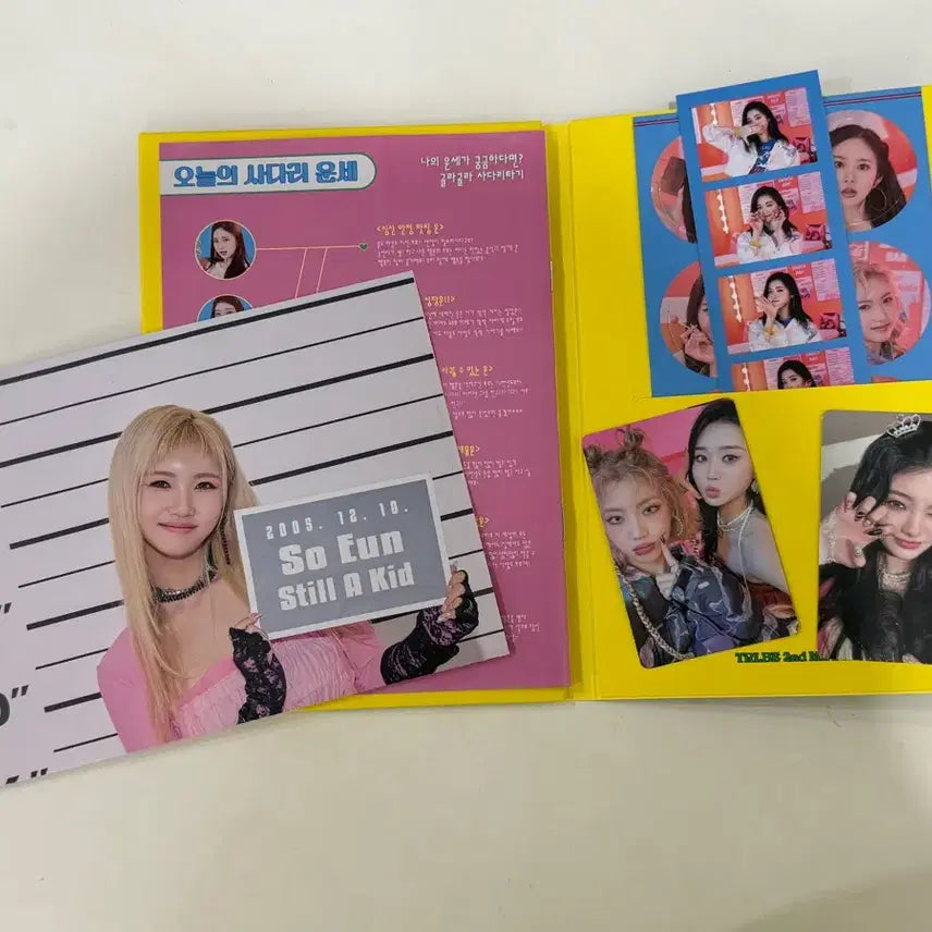 트라이비 친필 싸인 앨범 TRI.BE 트라이비 Stay 2nd 앨범 사인