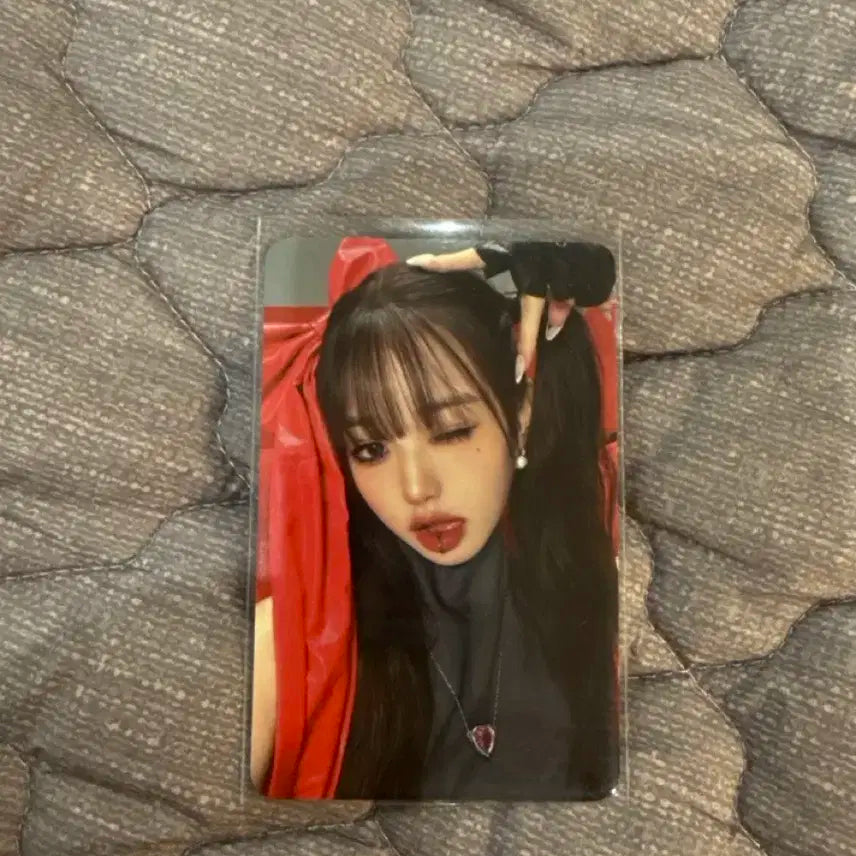 아이브 장원영 BADDIE 마인 포카