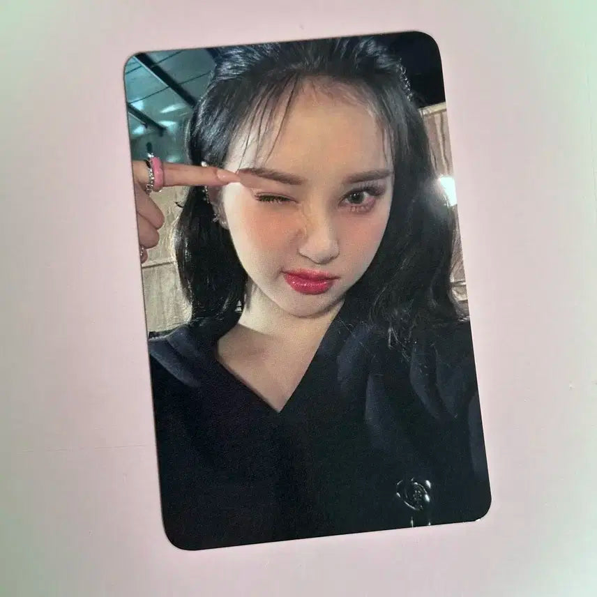 비비지 은하 풀업 포토카드 포카 미공포