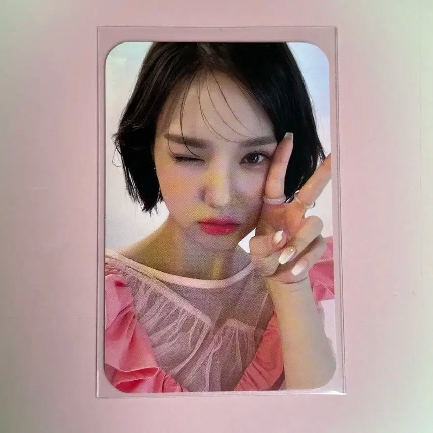 비비지 은하 피치씨 미공포 포토카드 포카