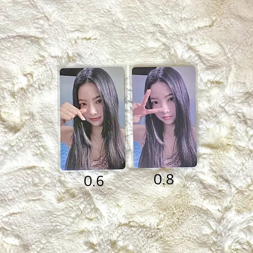 일괄 1.1) 르세라핌 피어리스 위버스 파스테 럭드 홍은채 포카