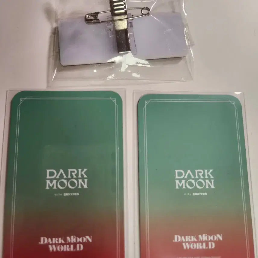 (일괄)엔하이픈 다크문 롯데월드 지노 포토카드& 이안 명찰