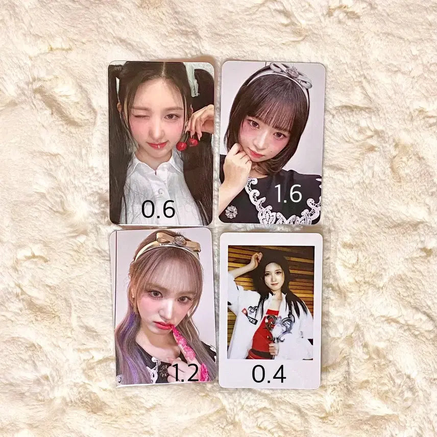 아이브 스위치 위드뮤 럭드 2차 체리 포카 폴라 가을 레이 리즈