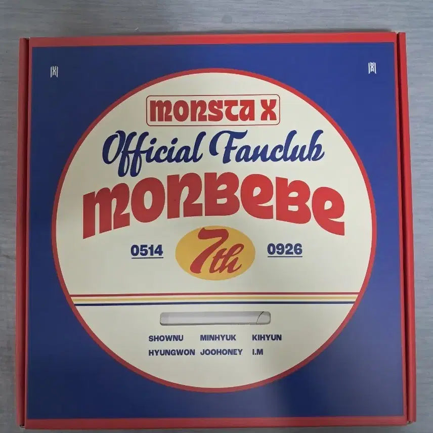 몬스타엑스 7기 팬클럽 키트