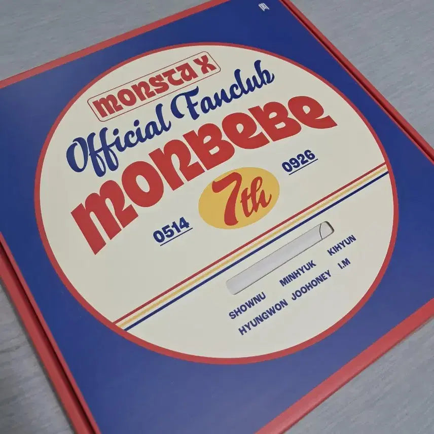 몬스타엑스 7기 팬클럽 키트