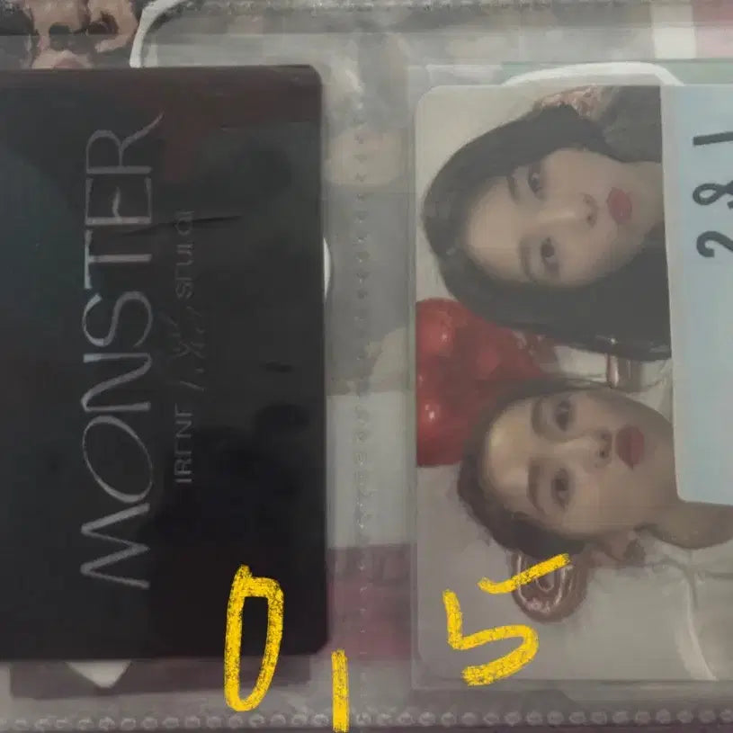 레드벨벳 아슬 유닛 활동 포카 판매