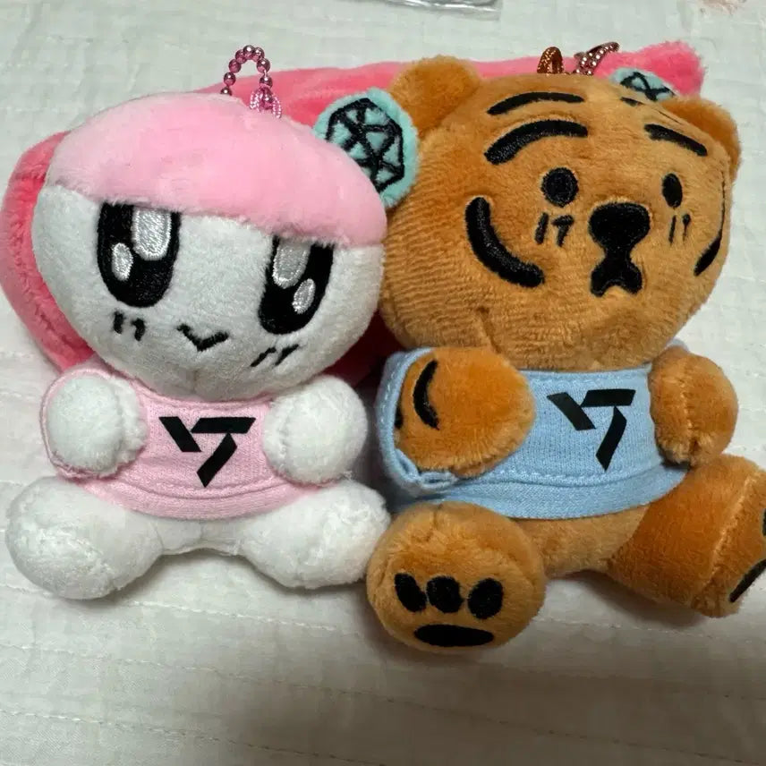 세븐틴 봉봉이 무직타이거 키링세트