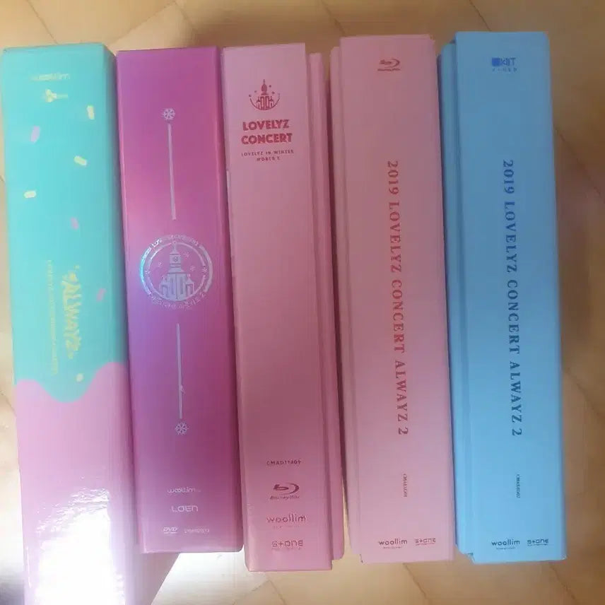 러블리즈 콘서트 블루레이 DVD 일괄