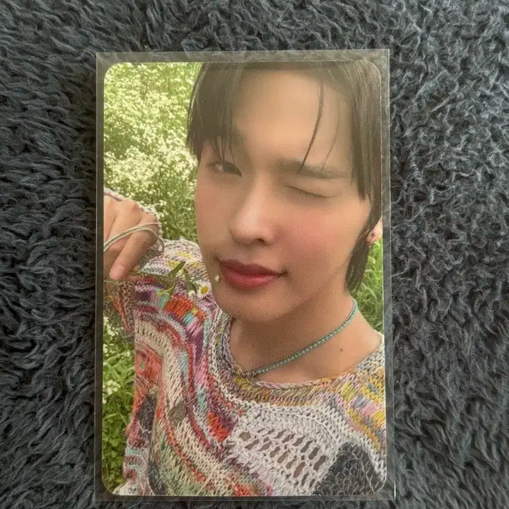 애플뮤직 리쿠 포토카드 컬러 미공포