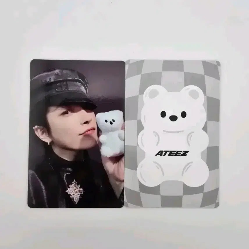 에이티즈 인유판 미국 앨범 팝업 특전포카