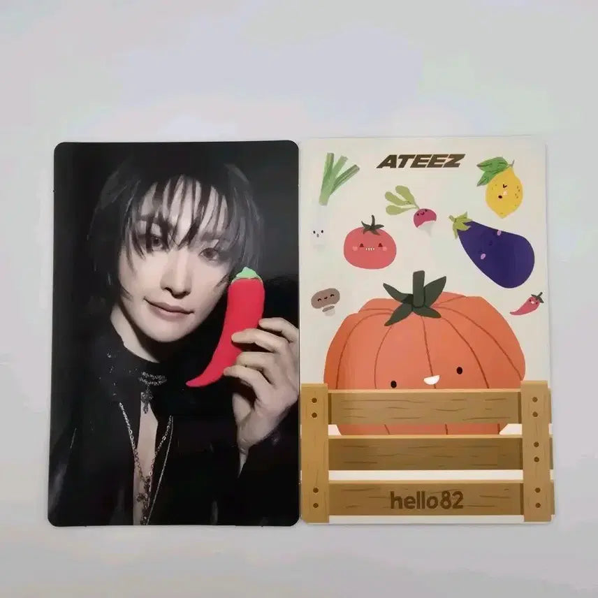 에이티즈 인유판 미국앨범 특전 포카