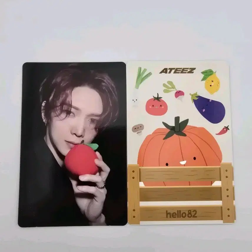 에이티즈 인유판 미국앨범 특전 포카