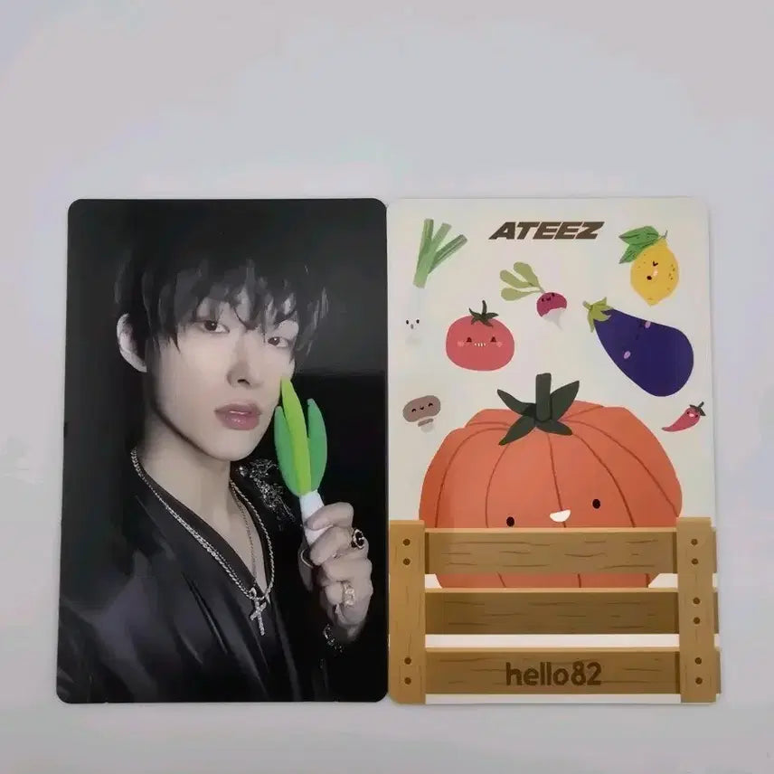 에이티즈 미국앨범 인유판 특전 포카