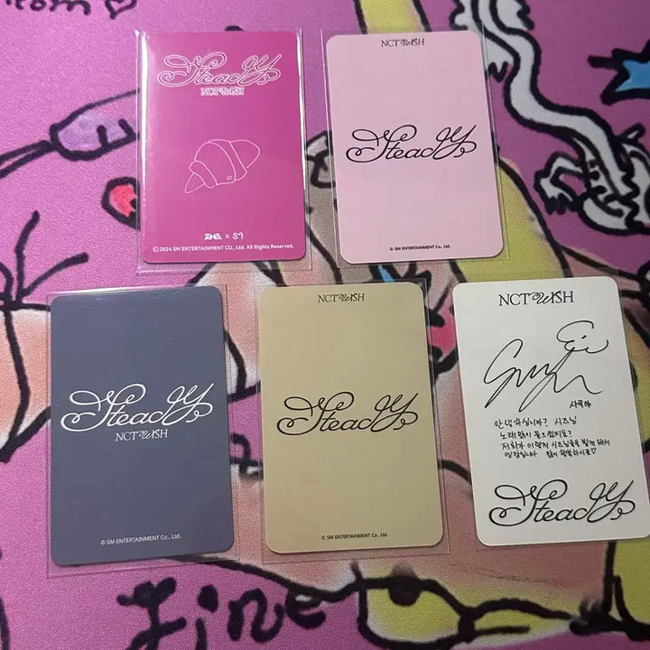 엔시티 위시 사쿠야 스테디 앨포 미공포 일괄