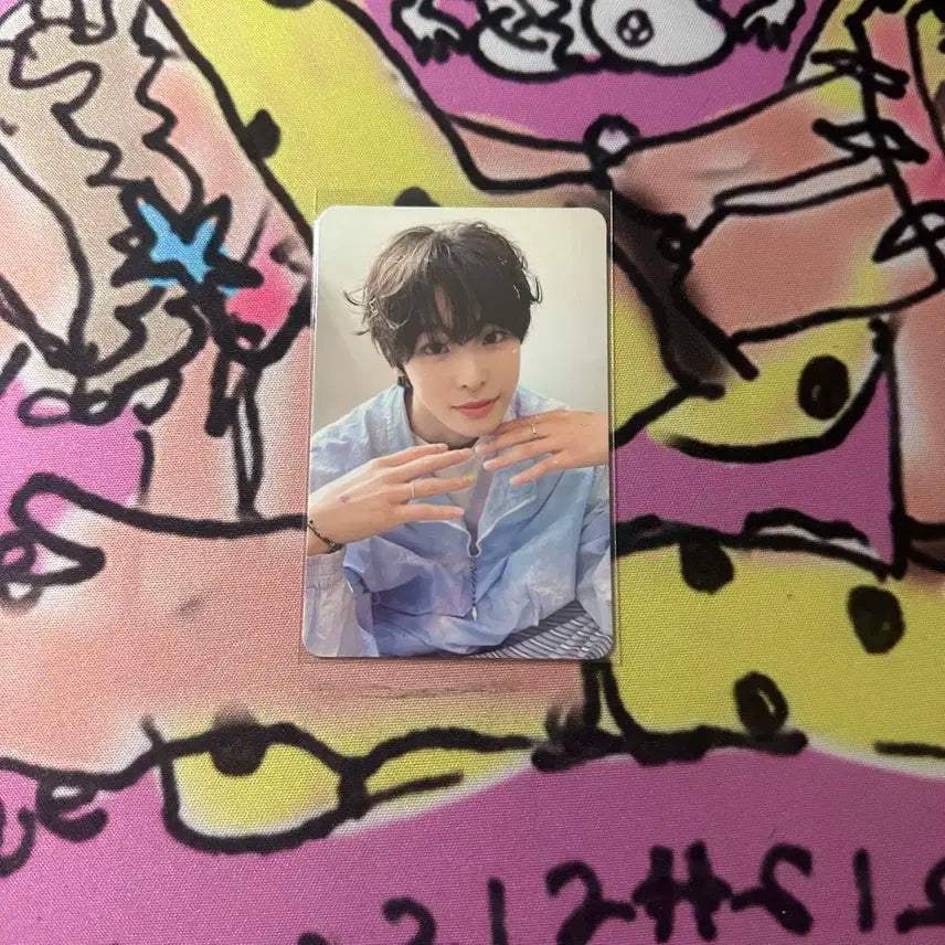 엔시티 위시 리쿠 시즌그리팅 시그 포토세트 포카