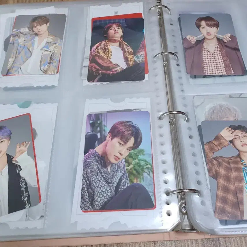 (6장 일괄) 방탄 일본 매직샵 미니 포카 BTS