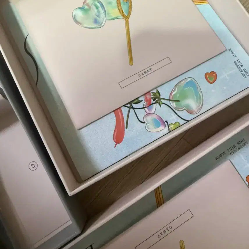 세븐틴 캐럿반 판매 바인더 + 포카