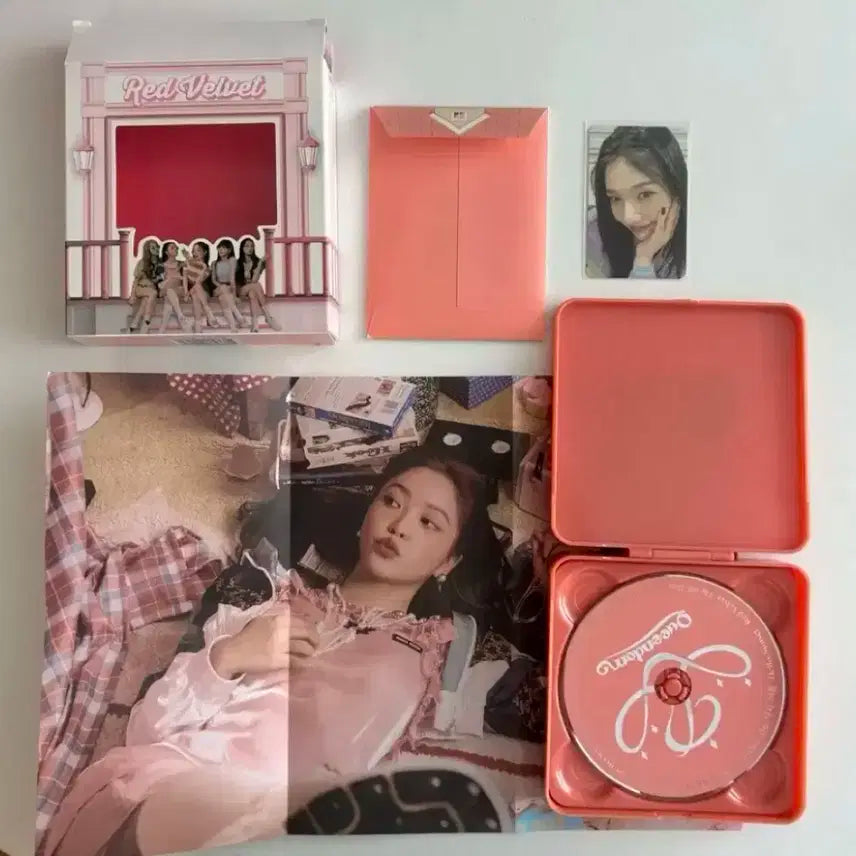 래드벨벳 퀸덤 개봉앨범 풀세트