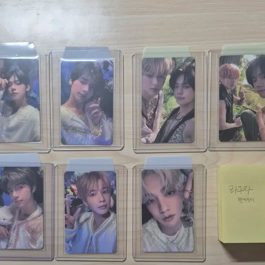 투바투 템테이션 엠투유 럭드 1차 유닛포카 전체 일괄판매