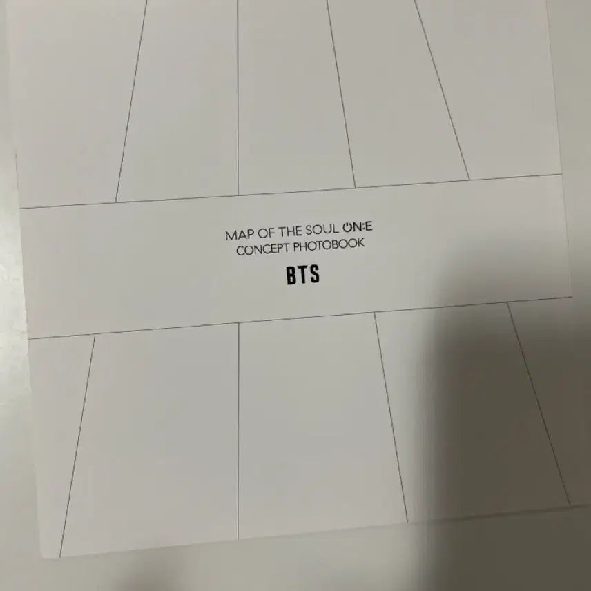 (전멤버) BTS map of the soul on:e 컵셉 포토북