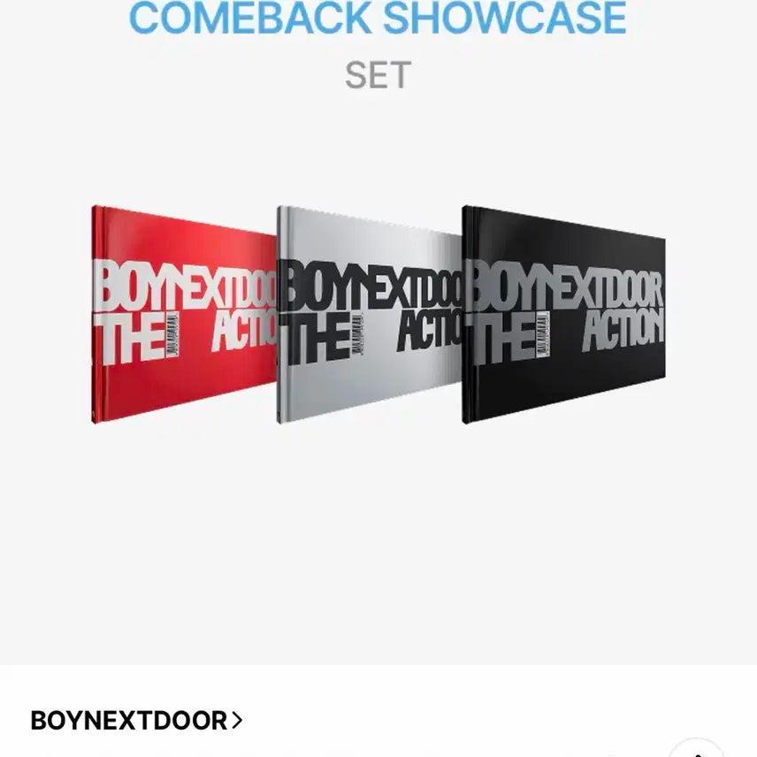 보넥도 The Action 특전 포함 미개봉 앨범 양도