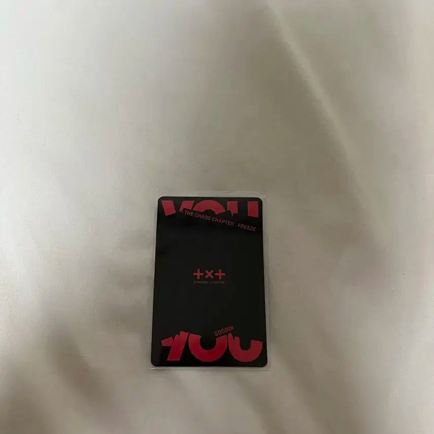 투모로우바이투게더 최수빈 포토카드