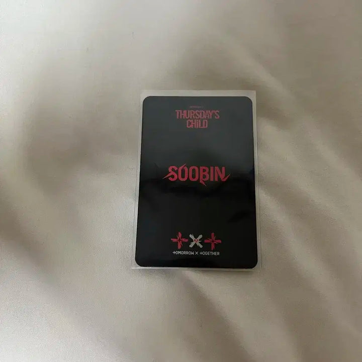 투모로우바이투게더 최수빈 포토카드
