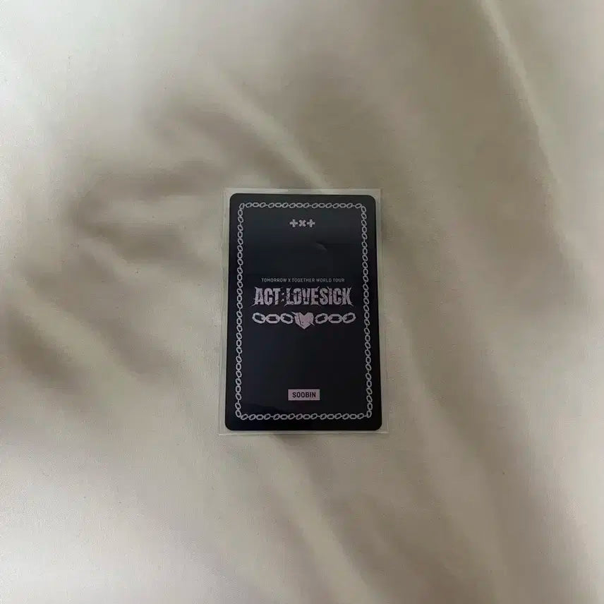 투모로우바이투게더 최수빈 포토카드