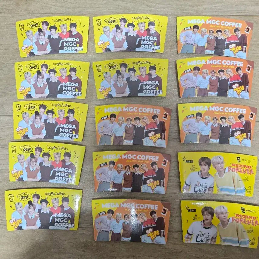 라이즈 메가커피 컵홀더 15개 일괄 소희 은석