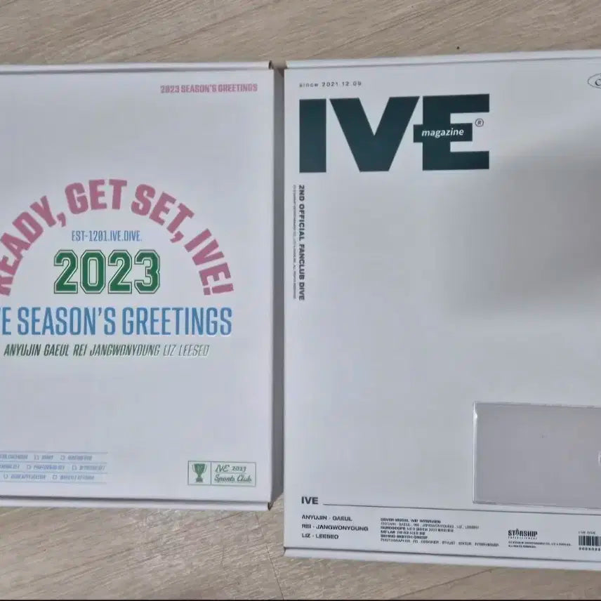IVE 2023 시즌그리팅 + 팬클럽 매거진