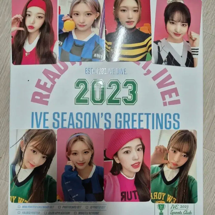 IVE 2023 시즌그리팅 + 팬클럽 매거진