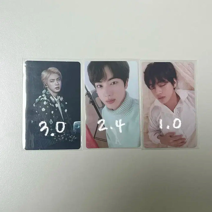 방탄 럽셀 석진,태형 포카 양도