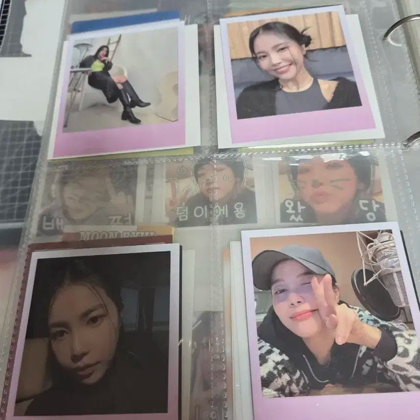마마무 엽서 폴라로이드 일괄 50장 이상