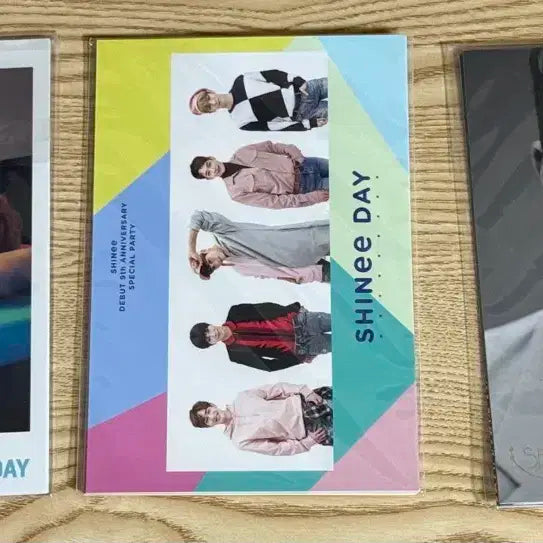 샤이니 5, 7, 9주년 팬미팅 입장 선물 엽서 일괄