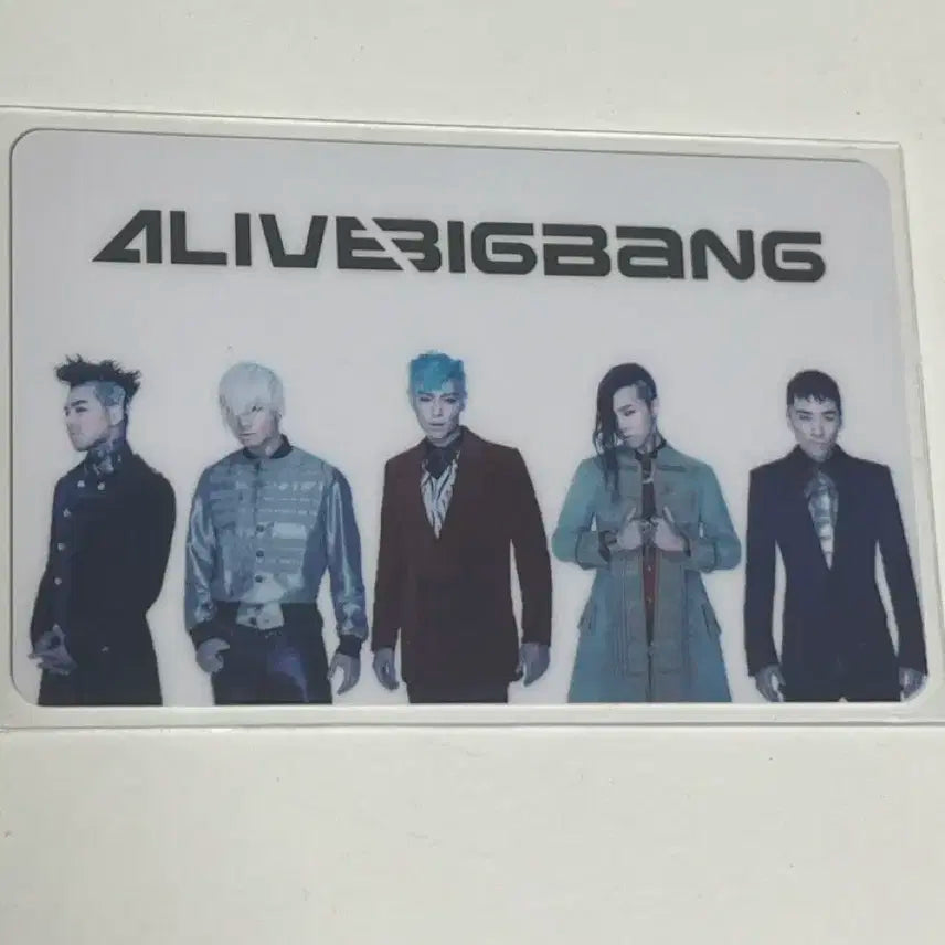 빅뱅 ALIVE 단체 페밀리포토카드 판매