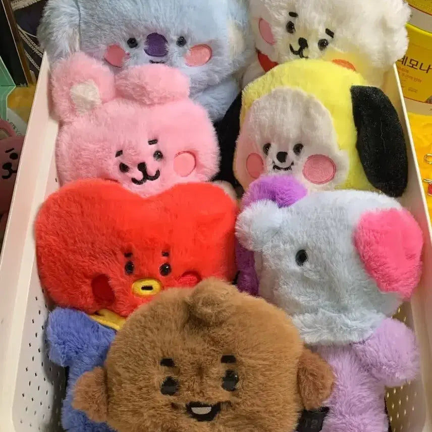 (새상품) BT21 플러피 완전체/방탄소년단 인형 완전체
