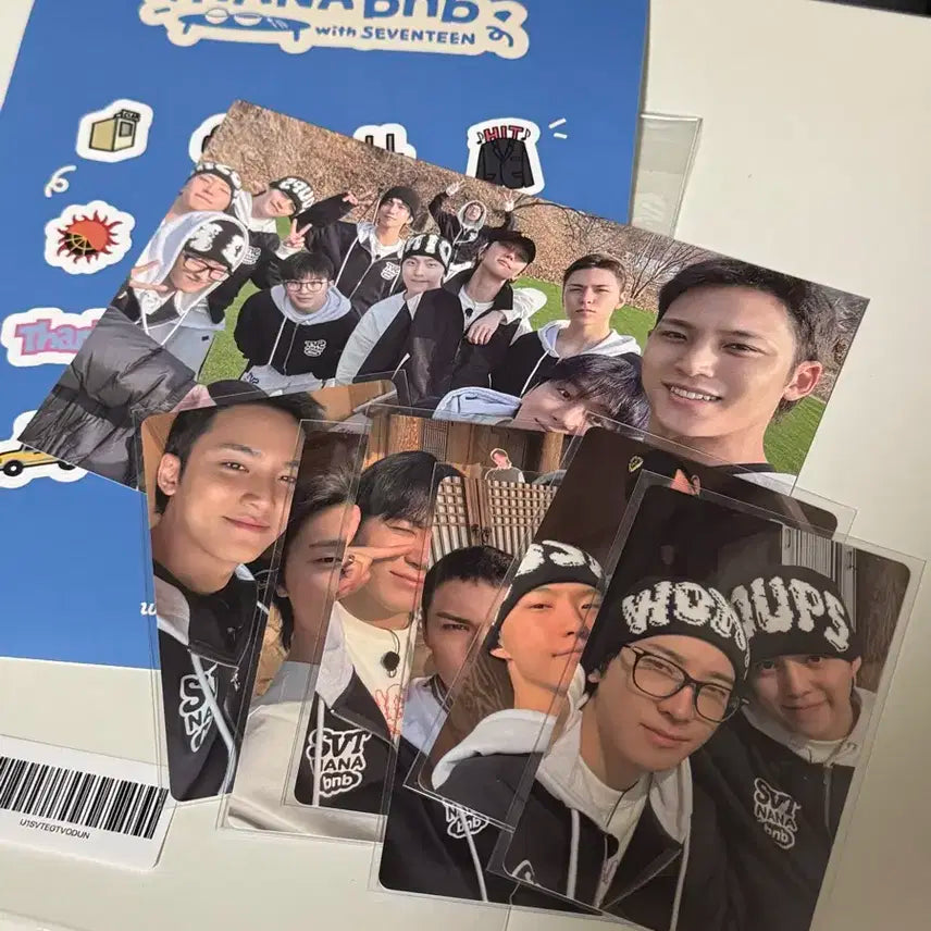 세븐틴 나나민박 특전 굿즈 세트