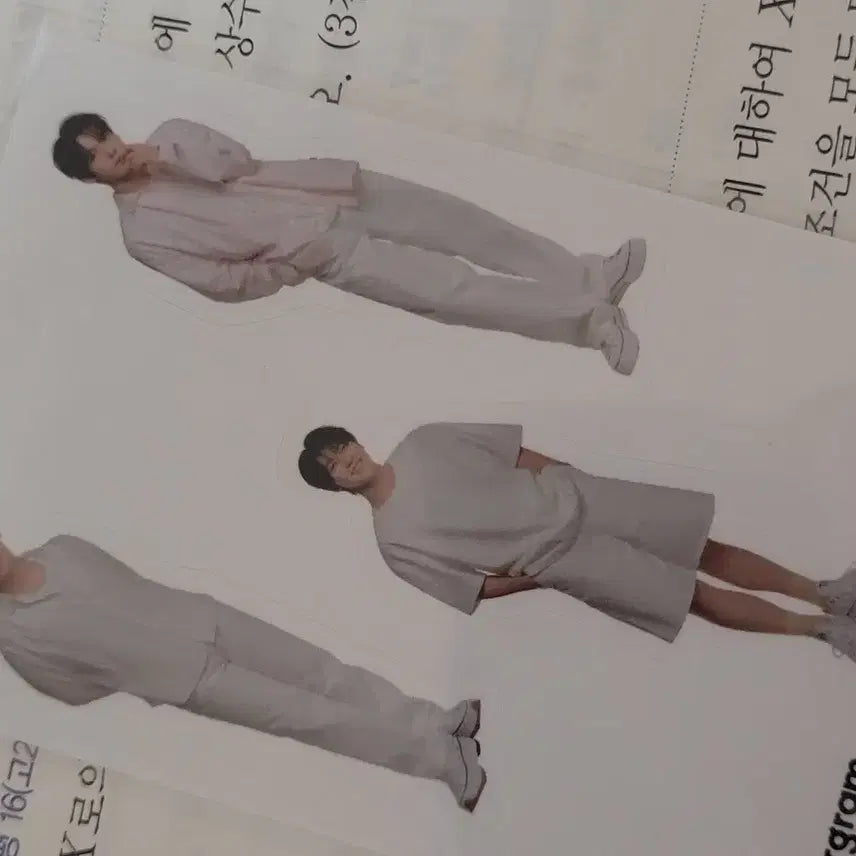 컬러그램 ZB1 포토 스티커